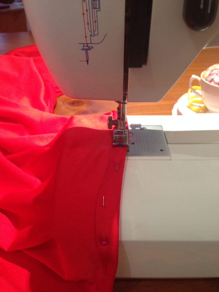 Sewing the DIY Body Sock Tutorial